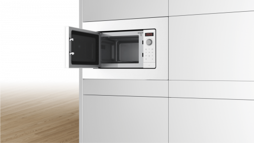 Микроволновая печь встраиваемая Bosch BFL623MS3 (Serie2 / нерж / 20л / 800Вт) фото 2
