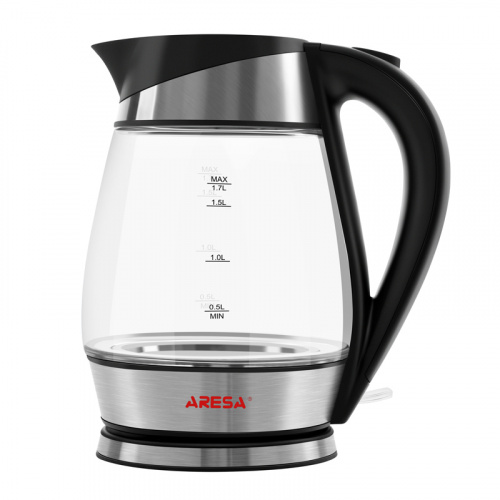 Чайник электрический ARESA AR-3441 (1,7л, 2200Вт, Стекло)