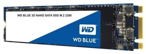 Диск SSD M.2 SATA 500Gb WD Blue series, M.2 SATA. Чтение - 560Mb/s, Запись - 530Mb/s. размеры: 22 x  фото 2