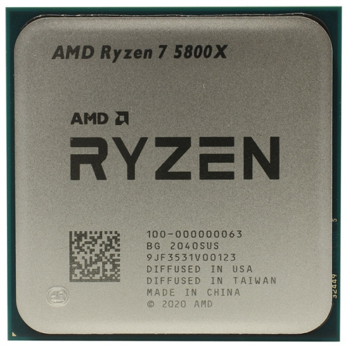 Процессор AM4 AMD Ryzen 7 5800X (3.8GHz, 8core, 32MB) Видеоядро - НЕТ. Кулер - НЕТ. TDP 105W BOX ( 1