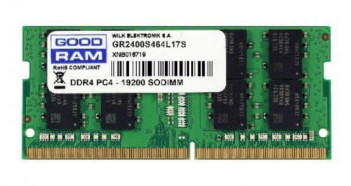 Память DDR4 SODIMM 16Gb 2400MHz GOODRAM GR2400S464L17/16G