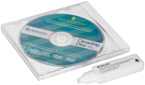 Набор чистящих средств Defender CLN 36903 Optima 20мл+диск (36903
)