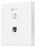 Точка доступа TP-LINK EAP115-Wall  N300, для монтажа в стену, чипсет Qualcomm, до 300 Мбит/с на 2,4 