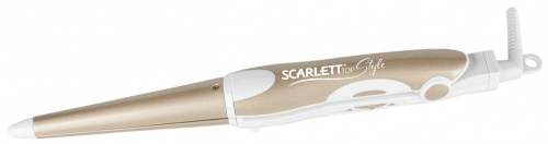 Щипцы Scarlett SC-HS60599  щипцы , плойка , мощность 45 Вт, насадка для выпрямления волос, насадка-щ