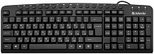 Клавиатура  Defender Focus HB-470 Ru (черный), USB (45470)