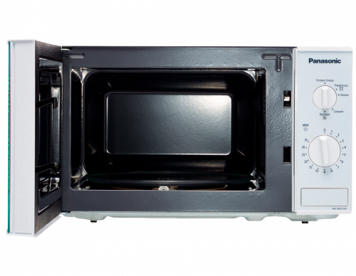 Микроволновая печь PANASONIC NN-SM221WZPE (20 литров, 800Вт; ЖК дисплей, Внутреннее покрытие из жаро