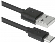 Кабель-Переходник Defender USB 2.0 A - > micro-B 1 метр  (87476)