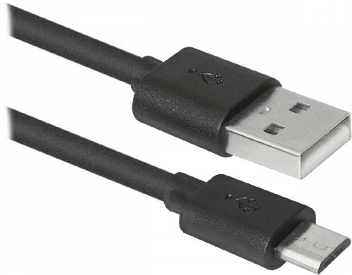 Кабель-Переходник Defender USB 2.0 A - > micro-B 1 метр  (87476)