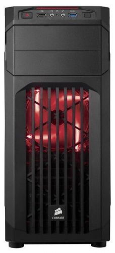 Корпус Corsair [ Carbide ] Spec-01 BLACK, RED LED, Window (без бп) ATX, mATX, Mini-ITX, Встроенные в фото 2