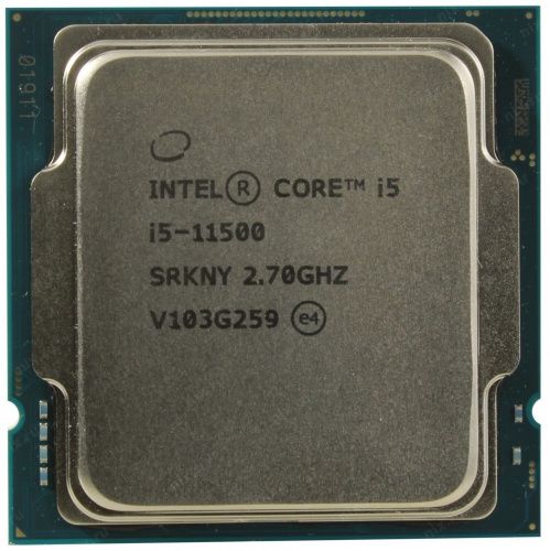 Процессор LGA1200 Intel Core i5-11500 (Gen.11) (2.70 Ghz 12M) ( 6 Core Rocket Lake 14 нм ). Поддержк фото 2