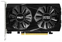 Видеокарта PALIT GeForce GTX 1650 DUAL OC (TU117-300-A1/12nm) (1410/12000) GDDR6 4096Mb 128-bit, PCI фото