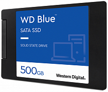 Диск SSD2.5" 500Gb WD Blue 3D Nand SATA3 (6Gb/s) Retail ( WDS500G2B0A )