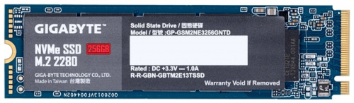 SSD M2 256GB NVMe 2280 Gigabyte GP-GSM2NE3256GNTD фото 2