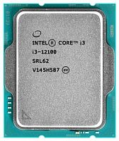 Процессор LGA1700 Intel Core i3-12100 (Gen.12) (3.30 Ghz 2M) ( 4 Core Alder Lake-S 10 нм ). Кулер в 