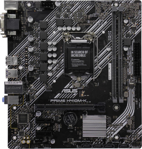Материнская плата ASUS LGA1200 (Gen.10)  ( PRIME H410M-K R2.0 ) Intel H410 (for CPU: Intel 10-th Gen