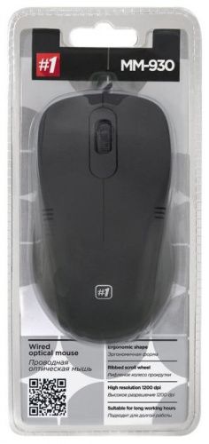 Мышь Defender  MM-930,чёрный,(52930) фото 3