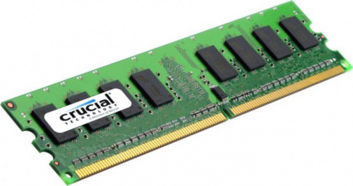 Модуль памяти DDR2-800 (PC2-6400) 2GB <Crucial> CL-6 ( CT25664AA800 )