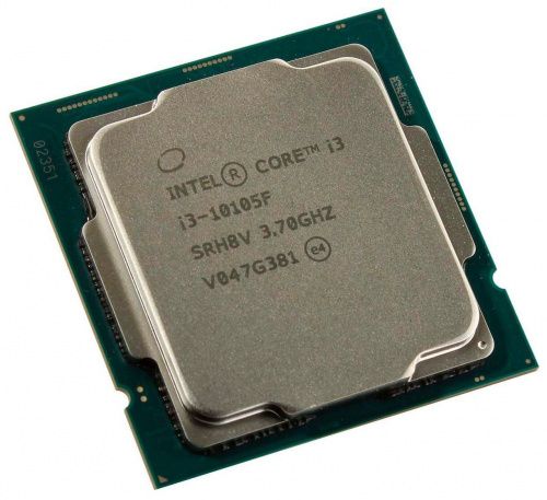 Процессор LGA1200 Intel Core i3-10105F (Gen.10) (3.70 Ghz 16M) ( 4 Core Comet Lake 14 нм ). Кулер -  фото 3