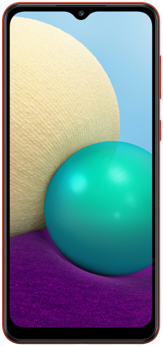 Смартфон Samsung Galaxy A02 LTE 6.5" Красный (SM-A022GZRBSER) 32 Гб/2 Гб по цене Смартфон Samsung Galaxy A02 LTE 6.5" Красный (SM-A022GZRBSER) 32 Гб/2 Гб