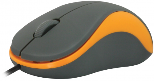 Мышь Defender Accura MS-970, серый+оранжевый,(52971) фото 2
