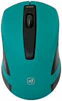 Мышь беспроводная Defender  MM-605,зелёный,(52607)