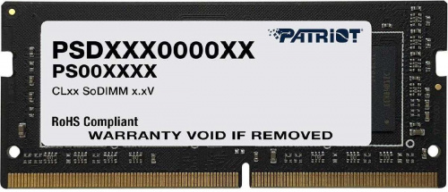 Память DDR4 SODIMM  4Gb 2666MHz Patriot PSD44G266641S
