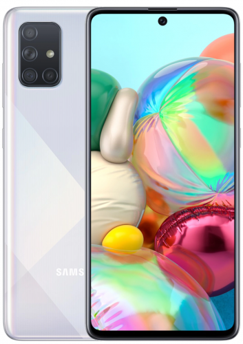 Смартфон Samsung Galaxy A71 LTE 6.7" Серебро (SM-A715FZSMSER) 128 Гб/6 Гб фото 2