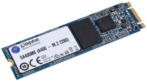 Диск SSD M.2 SATA 240Gb KINGSTON SA400M8 series, M.2 SATA. Форм-фактор 2280. Скорость чтения - 500MB фото 2