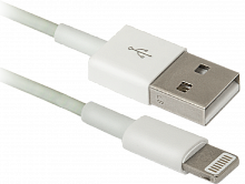 Кабель Defender ACH01-03H, USB(AM)-Lightning(M), 1м пакет (87470)