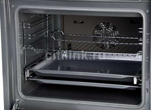Духовой шкаф Bosch HBF534EF0R (Serie4 / бежевый / EcoClean Direct / телескоп / LED-дисплей / 3D-HotA фото 2