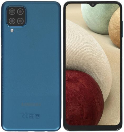 Смартфон Samsung Galaxy A12 LTE 6.5" Синий (SM-A125FZBKSER) 128 Гб/4 Гб
