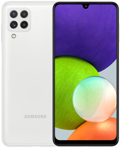 Смартфон Samsung Galaxy A22 LTE 6.4" Белый (SM-A225FZWGSER) 128 Гб/4 Гб фото 3