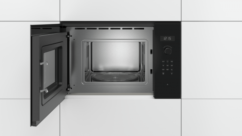 Микроволновая печь встраиваемая Bosch BFL524MB0 (Serie6 / черный / 20л / 800Вт / Autopilot7) фото 2