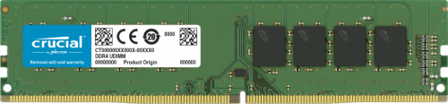 Модуль памяти DDR4-2666 (PC4-21300) 16GB <Crucial> ECC, REGISTERED. CL-19. Voltage 1.2v.( CT16G4RFD8