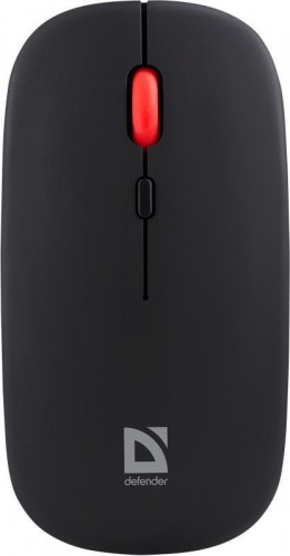 Мышь беспроводная Defender Virtual MB-635,чёрный,(52635) бесшумн.