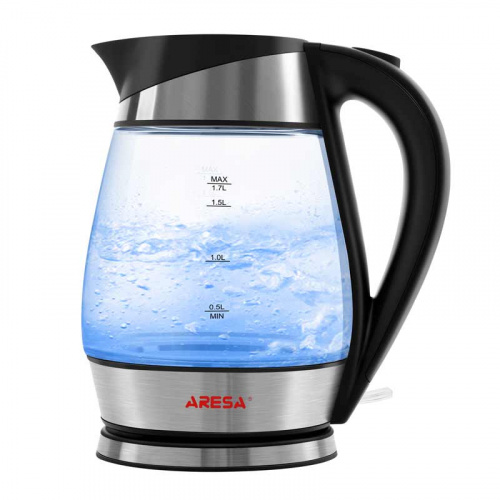 Чайник электрический ARESA AR-3441 (1,7л, 2200Вт, Стекло) фото 4