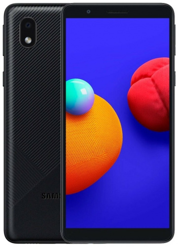 Смартфон Samsung Galaxy A01 LTE 5.7" Черный (SM-A015FZKDSER) 16 Гб/2 Гб