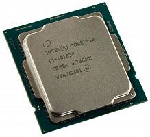 Процессор LGA1200 Intel Core i3-10105F (Gen.10) (3.70 Ghz 16M) ( 4 Core Comet Lake 14 нм ). Кулер -  фото