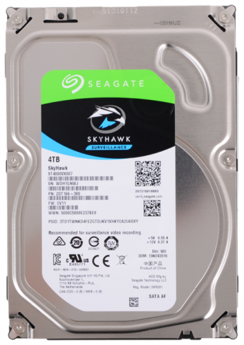 Жесткий диск 4000Gb (4TB) Seagate SkyHawk Surveillance 5900rpm 64Mb SATA3 (6Gb/s), ( ST4000VX007 ) р фото 2