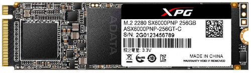 Диск SSD M.2 PCI-E 256Gb A-DATA < XPG > SX6000 Lite Series, M.2 PCI-E 3.0 x4, NVMe. Speed: Read-1800