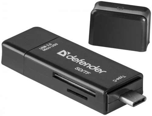 Универсальный картридер Defender Multi Stick USB 2.0  (83206) фото 3