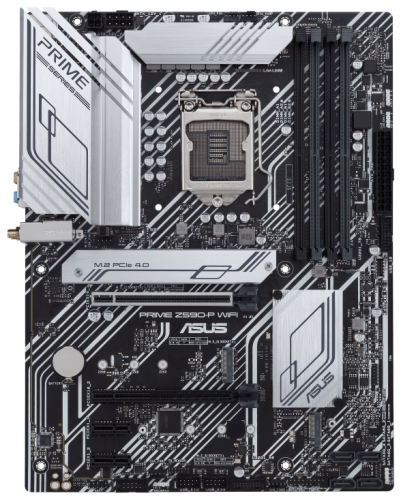 Материнская плата ASUS LGA1200 (Gen.11)  ( PRIME Z590-P WIFI ) Intel Z590 (for CPU: Intel 11-th Gen.