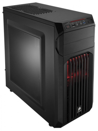 Корпус Corsair [ Carbide ] Spec-01 BLACK, RED LED, Window (без бп) ATX, mATX, Mini-ITX, Встроенные в