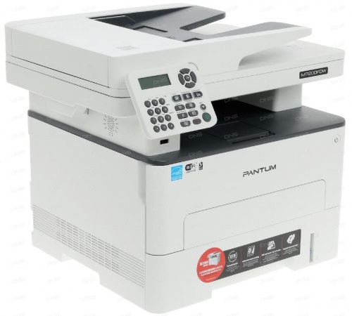 Мфу  Pantum M7200FDW принтер/сканер/копир/факс, скорость печати 33 стр/мин, автоматическая двусторон