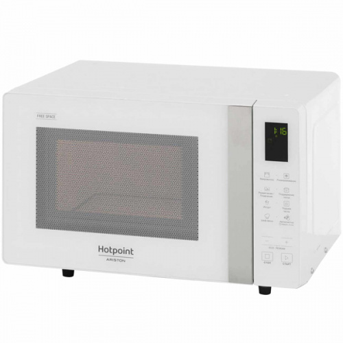 Микроволновая печь Hotpoint-Ariston MWHAF 201 W (20 л, 800 Вт, переключатели сенсор, дисплей, без по