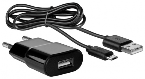 СЗУ Defender UPС-10 1порт USB,5V/1А,кабель,(83542)