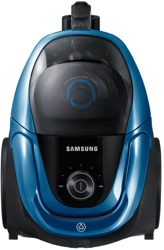 Пылесос Samsung VC18M3120VU (1800/380 Вт, контейнер, 2л, синий, Anti-tangle turbine)