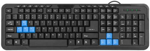 Клавиатура  Defender HM-430 Ru (черный), USB (45430)