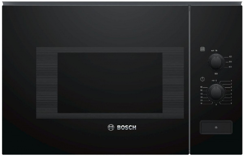 Микроволновая печь встраиваемая Bosch BFL520MB0 (Serie4 / черный / 20л / 800Вт)