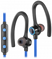 Беспроводная гарнитура OutFit B720 чёрный+синий, Bluetooth (63720)